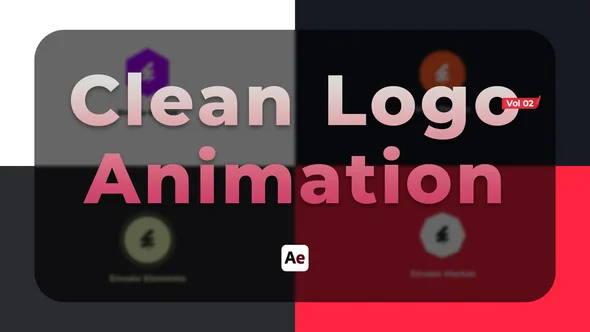 Clean Logo Animations — After Effects · Logo animation